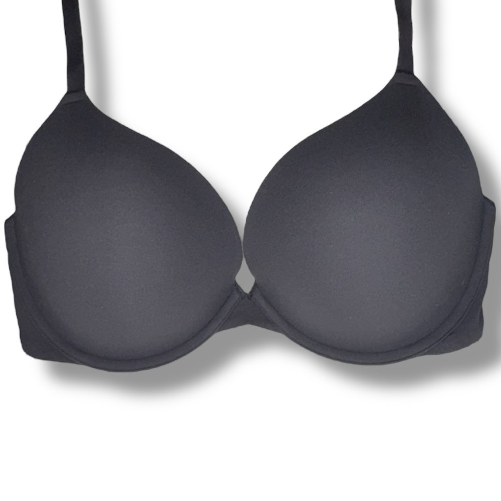 Skims Fits Everybody Push-Up Demi Bra, Onyx, 36DD underwire NWT - Picture 4 of 9